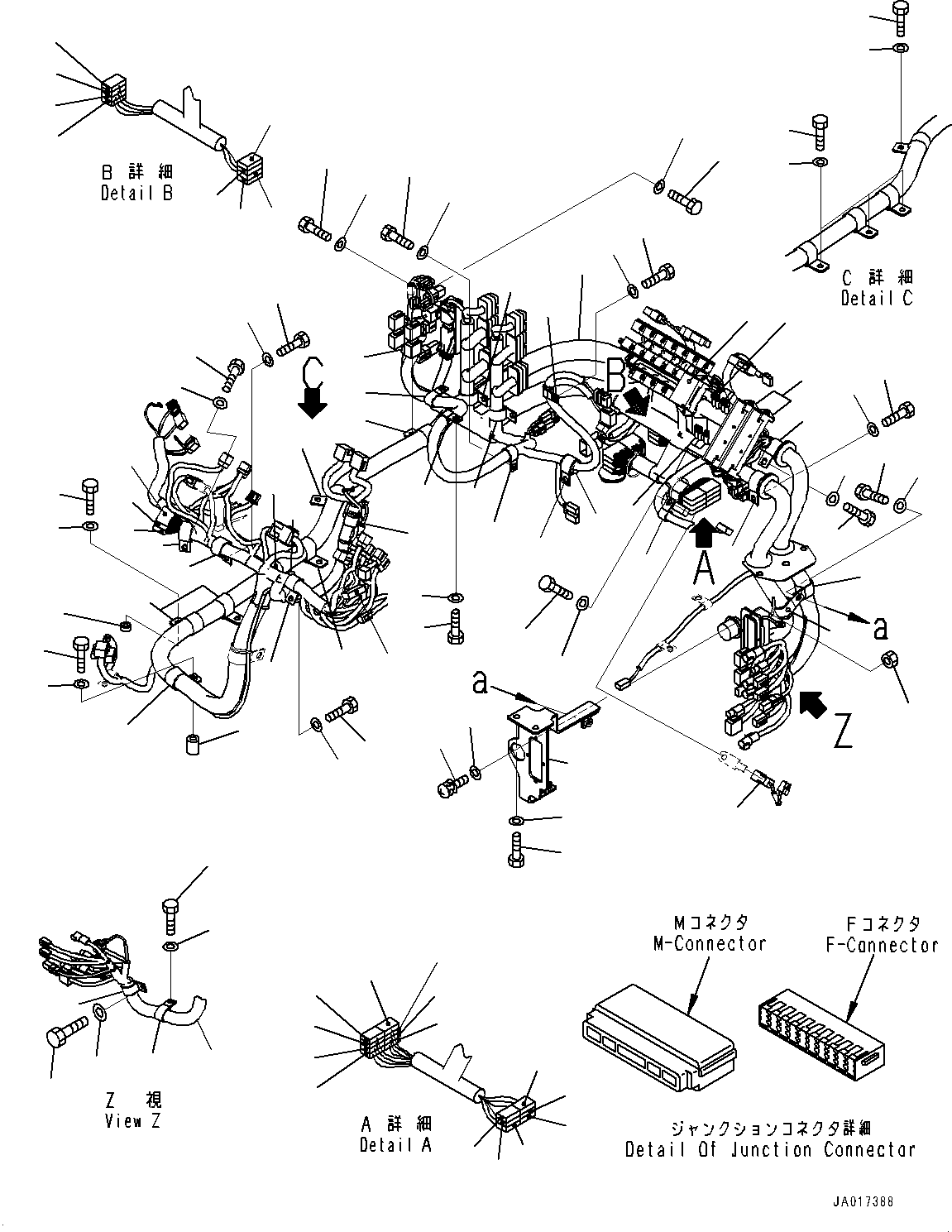 Жгут проводов 421-06-65112 KOMATSU