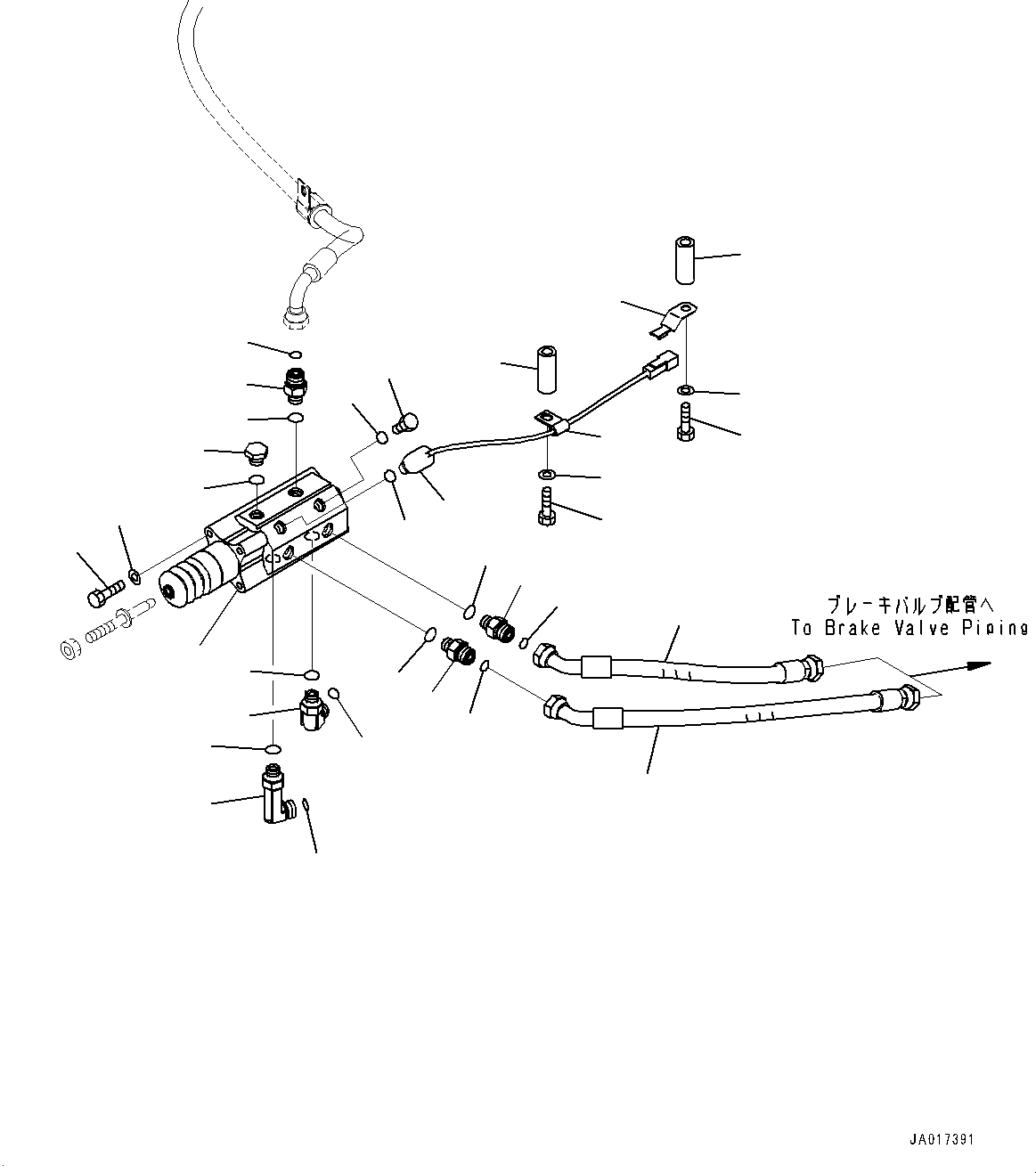 Шланг 421-43-61161 KOMATSU