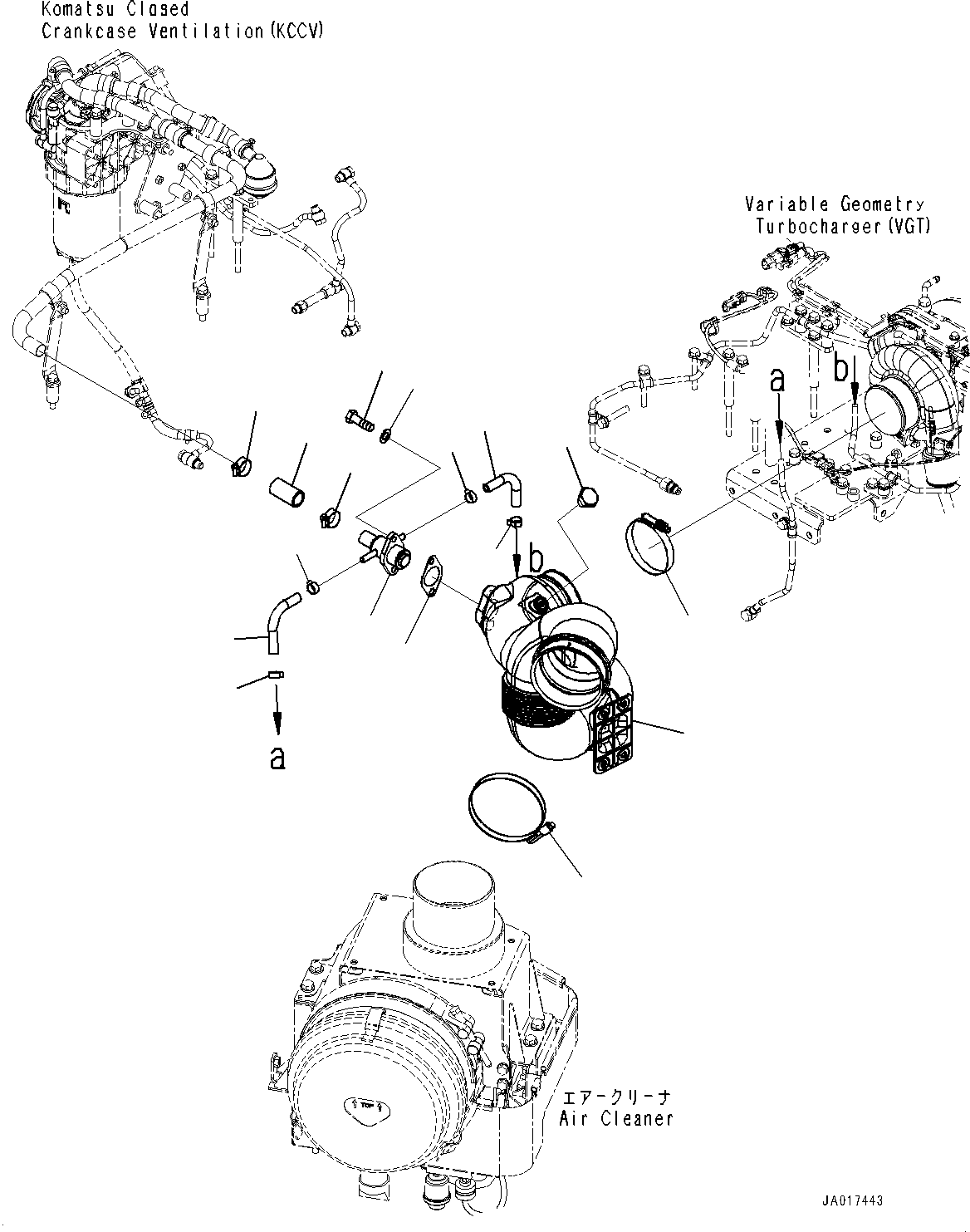 Шланг 6252-21-7670 KOMATSU