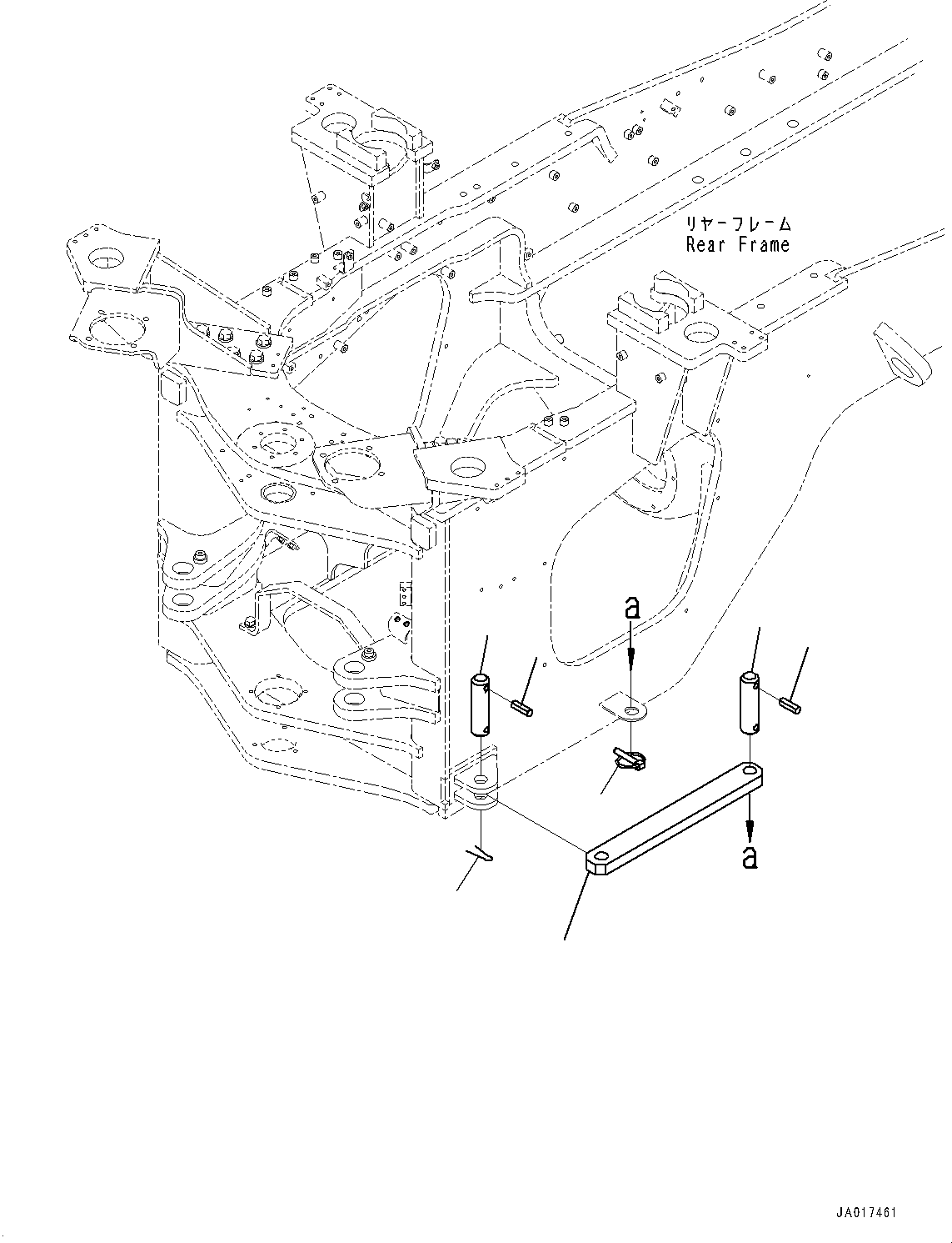 Планка 421-46-62921 KOMATSU