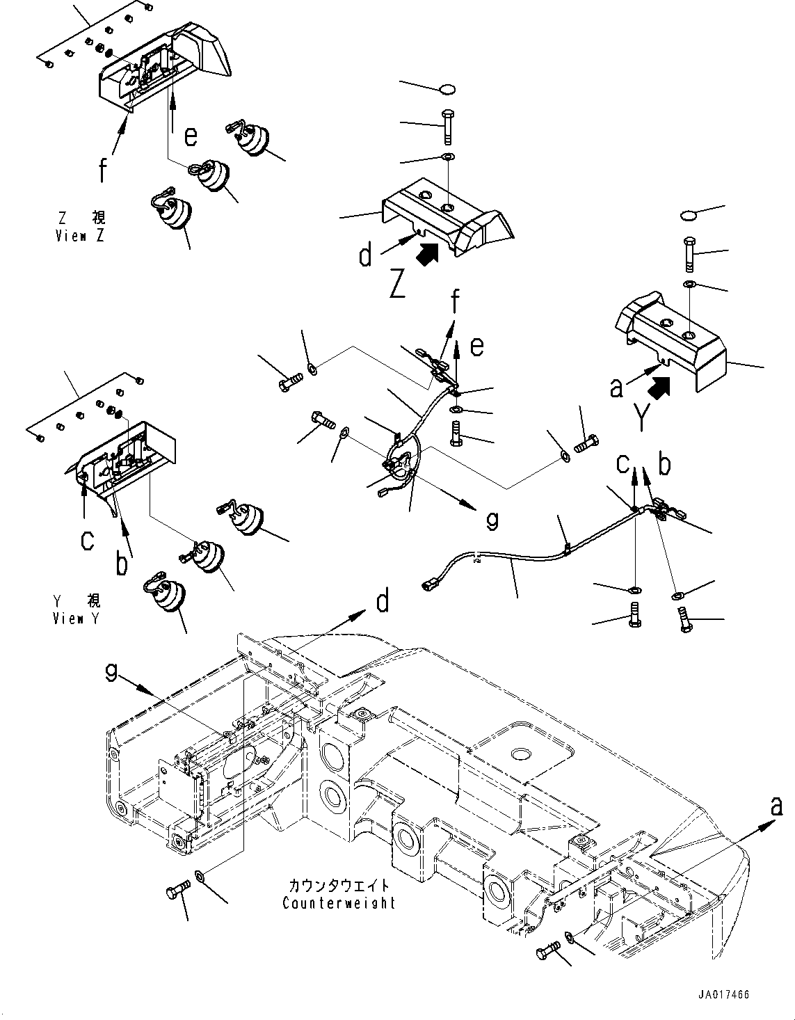 Жгут проводов 421-06-61191 KOMATSU