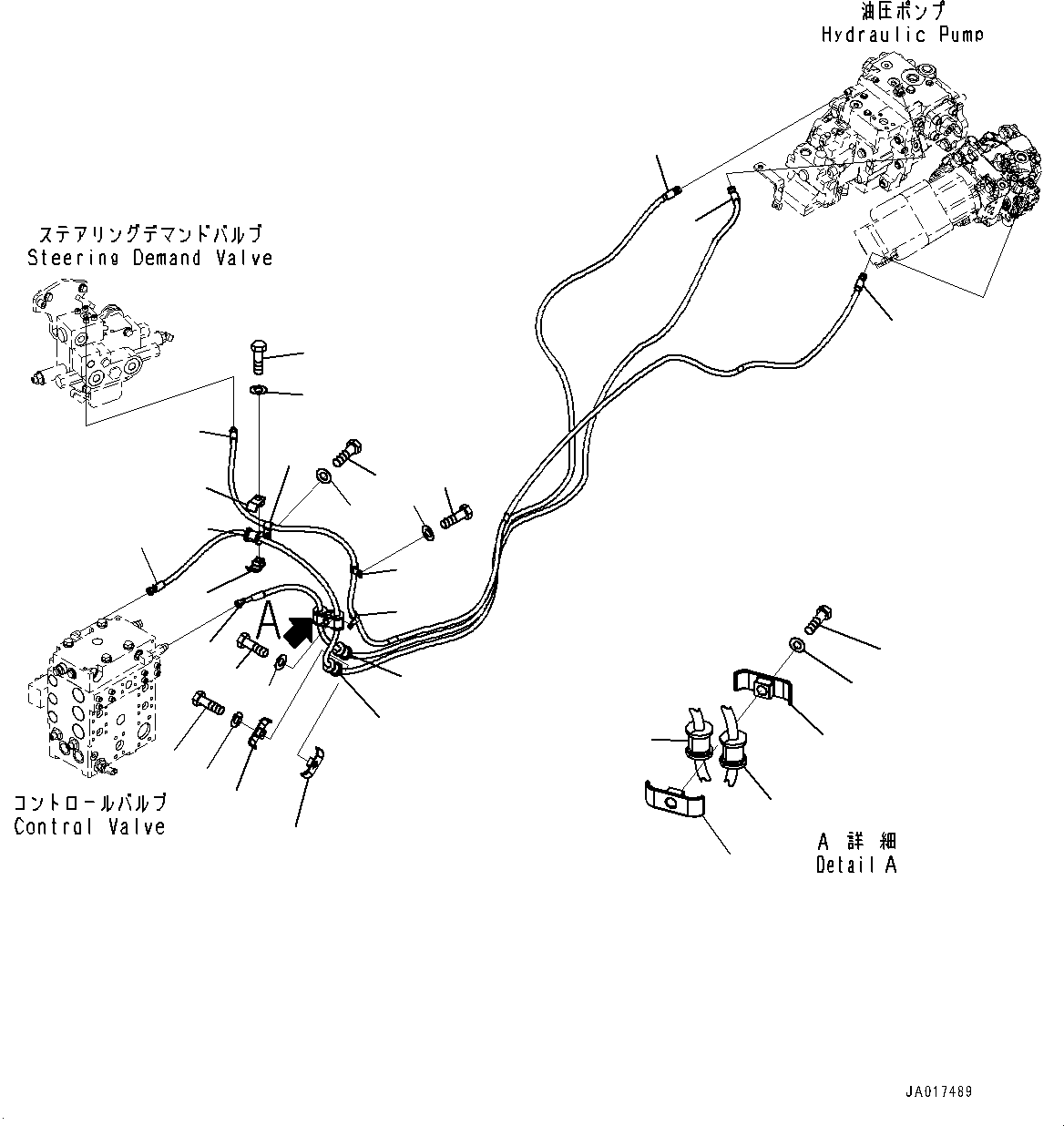 Шланг 421-U44-6160 KOMATSU