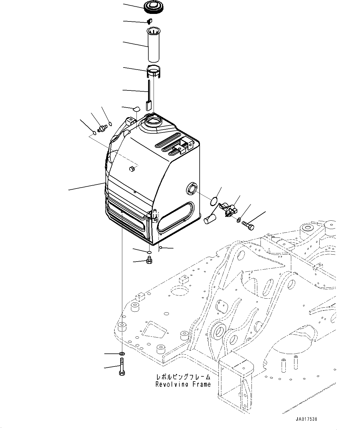Пластина 21W-04-61910 KOMATSU