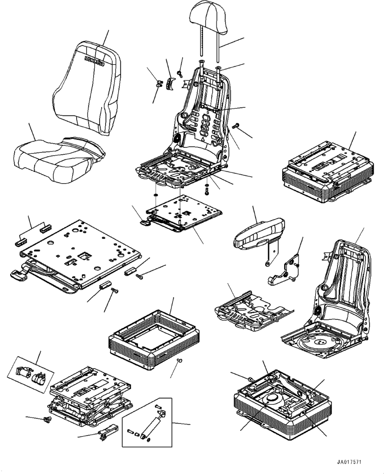 AIR BAG KIT ZSSA39548 KOMATSU