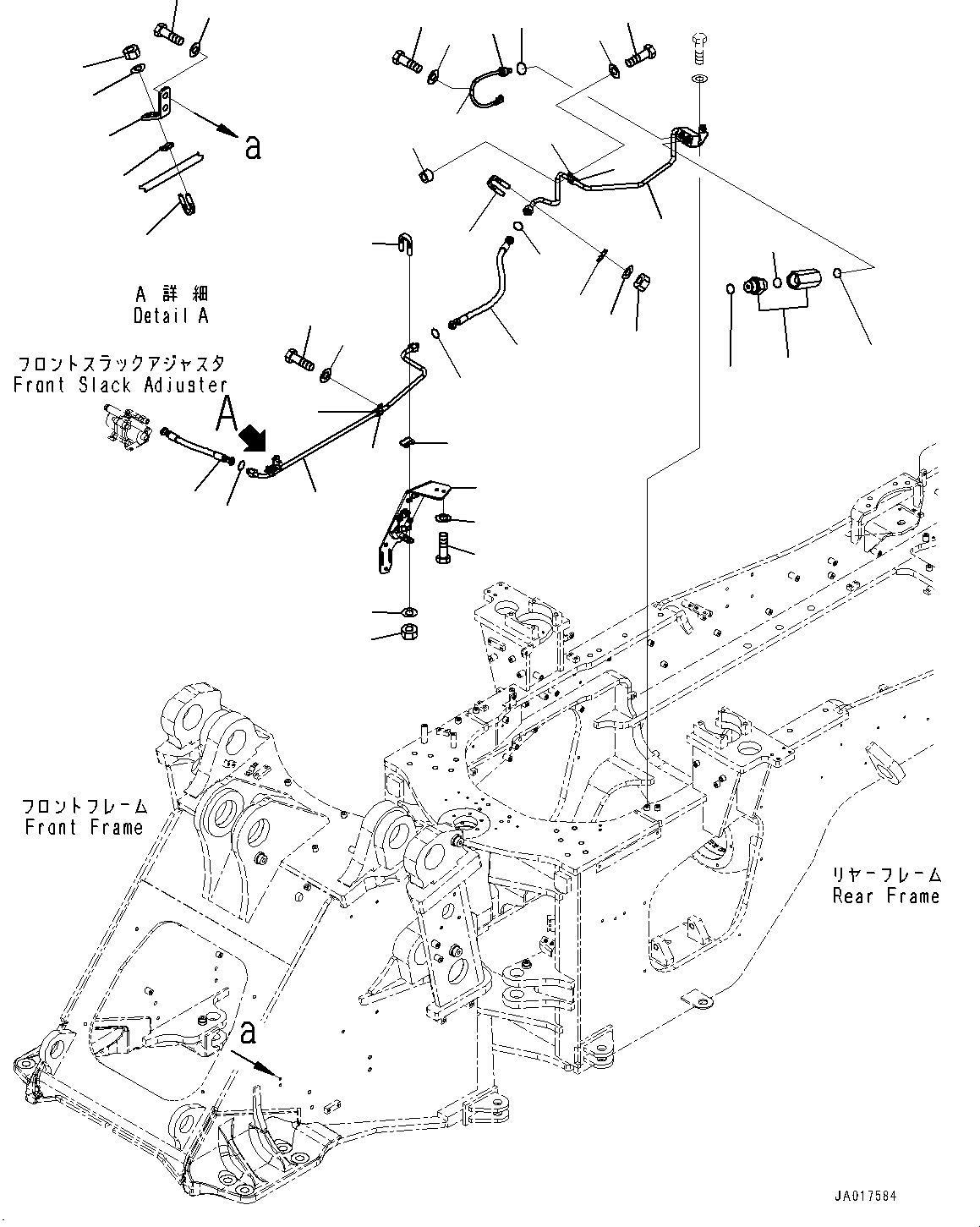 Трубка 421-43-67110 KOMATSU