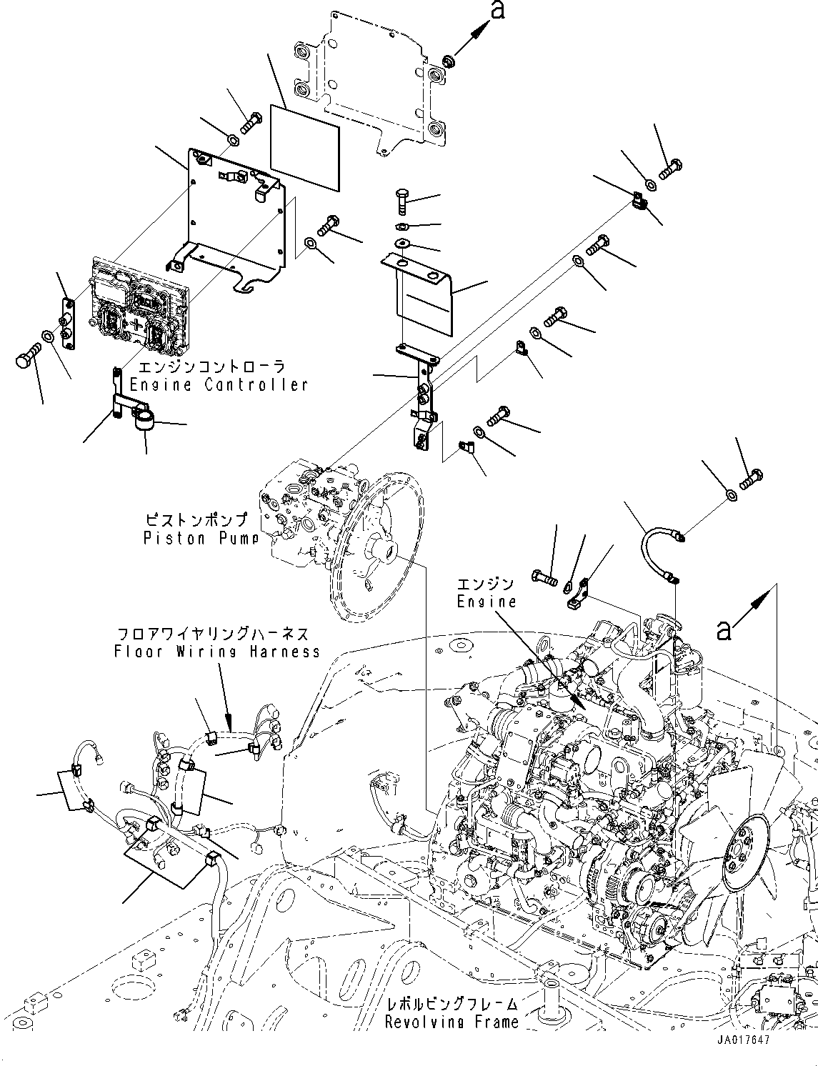 Лист 21W-06-61190 KOMATSU