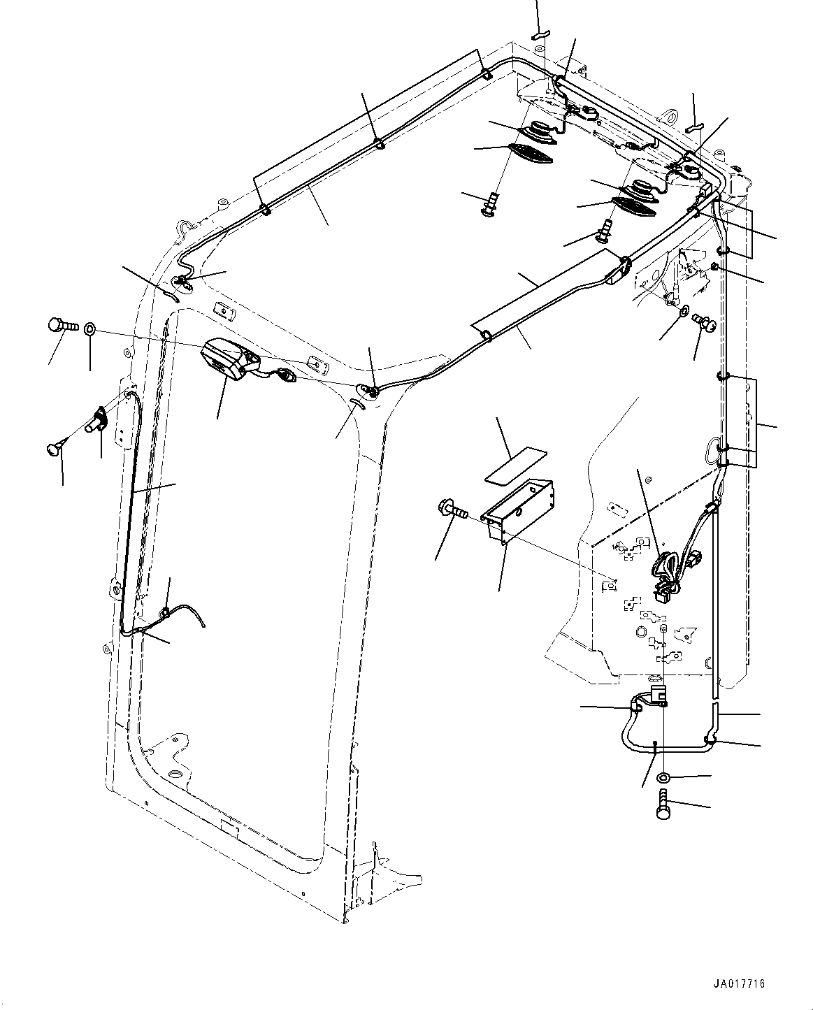 Жгут проводов 22P-06-21661 KOMATSU
