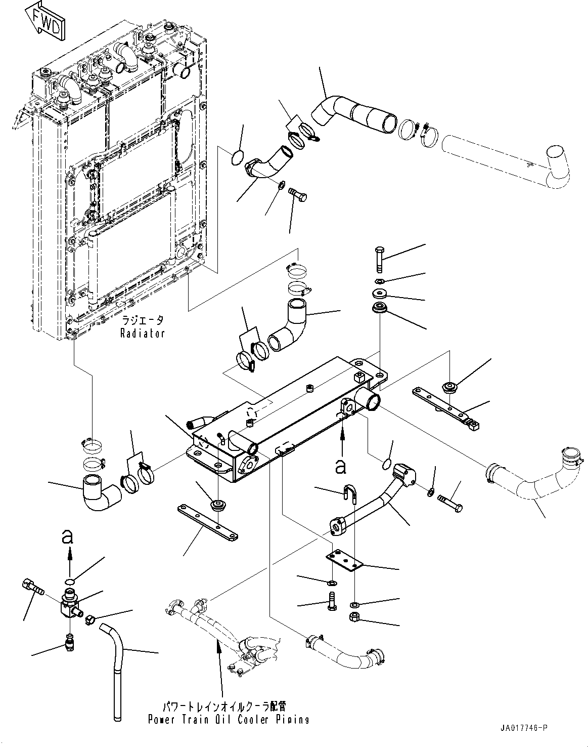 Шланг 07286-01430 KOMATSU