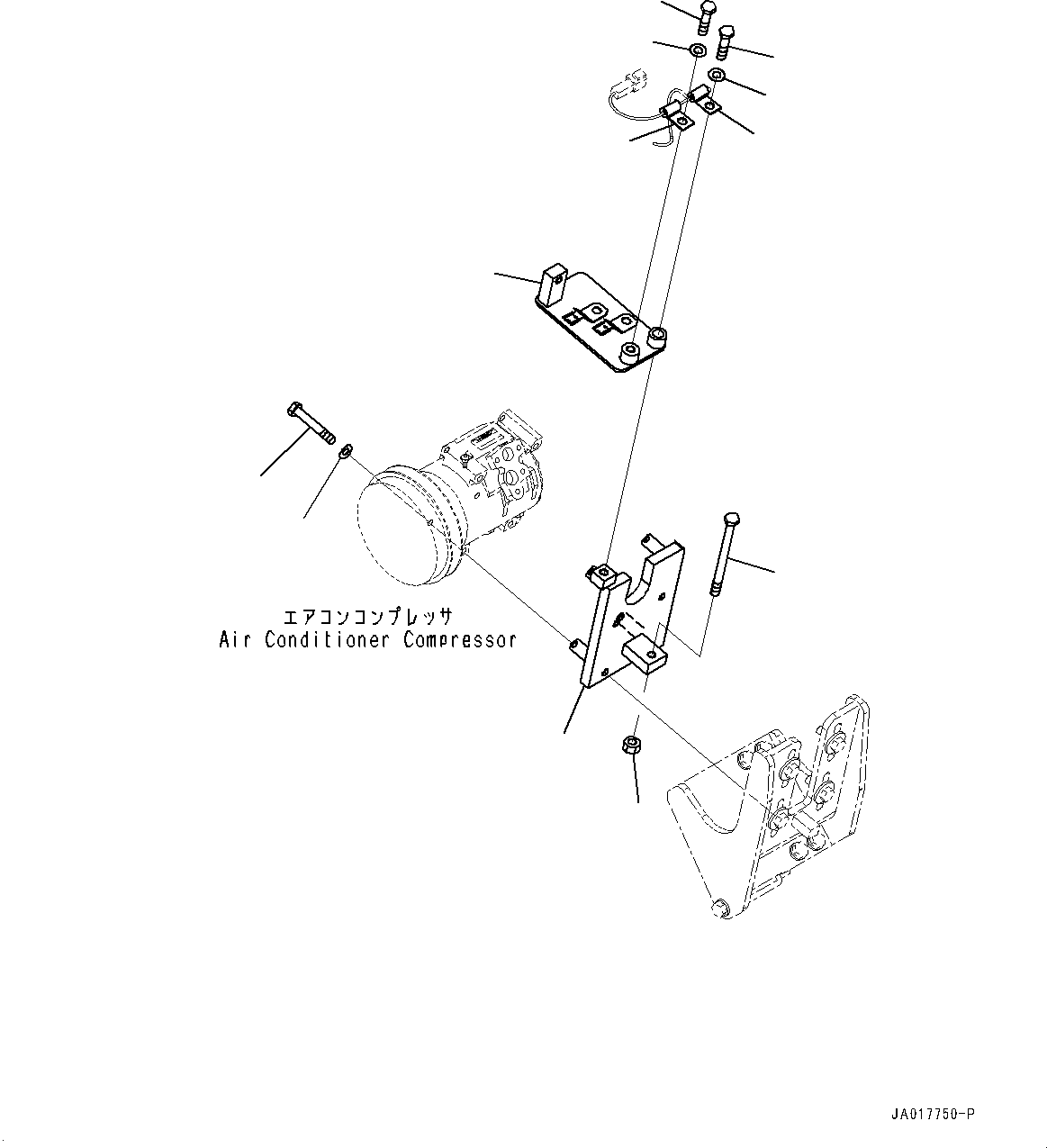 Крышка 154-911-8752 KOMATSU