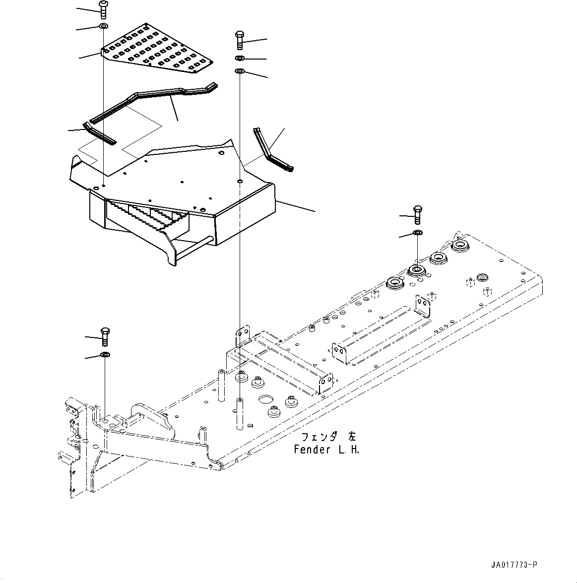 Уплотнение 154-54-84741 KOMATSU
