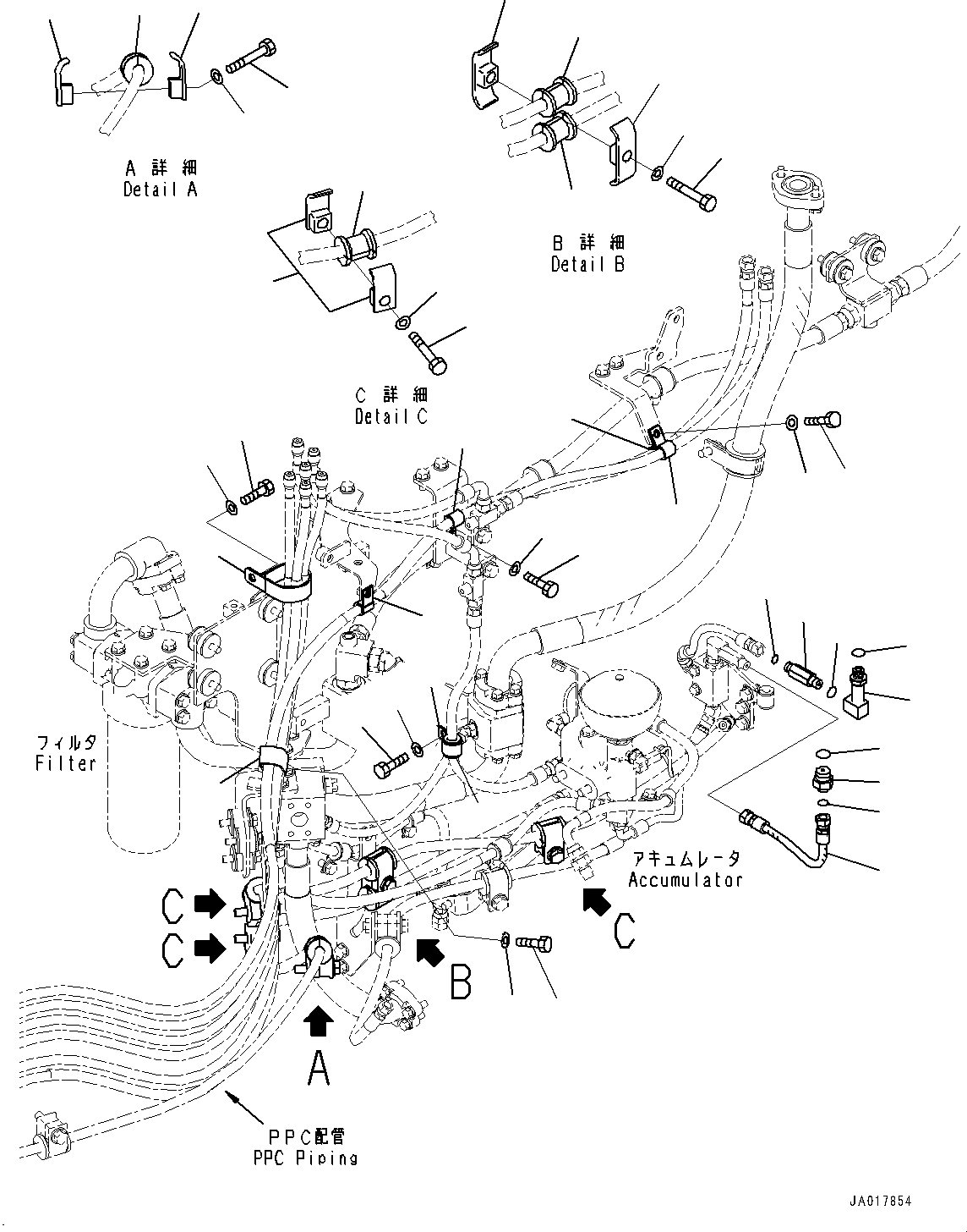 Шланг 419-62-59930 KOMATSU