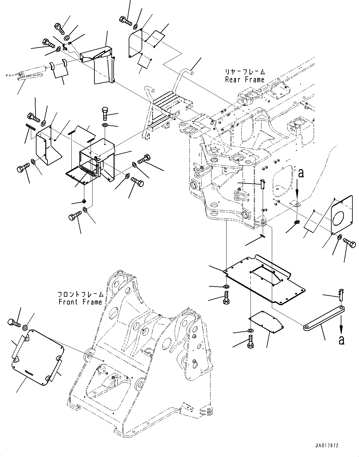 Ladder(Ladder) (419-54-54191) KOMATSU
