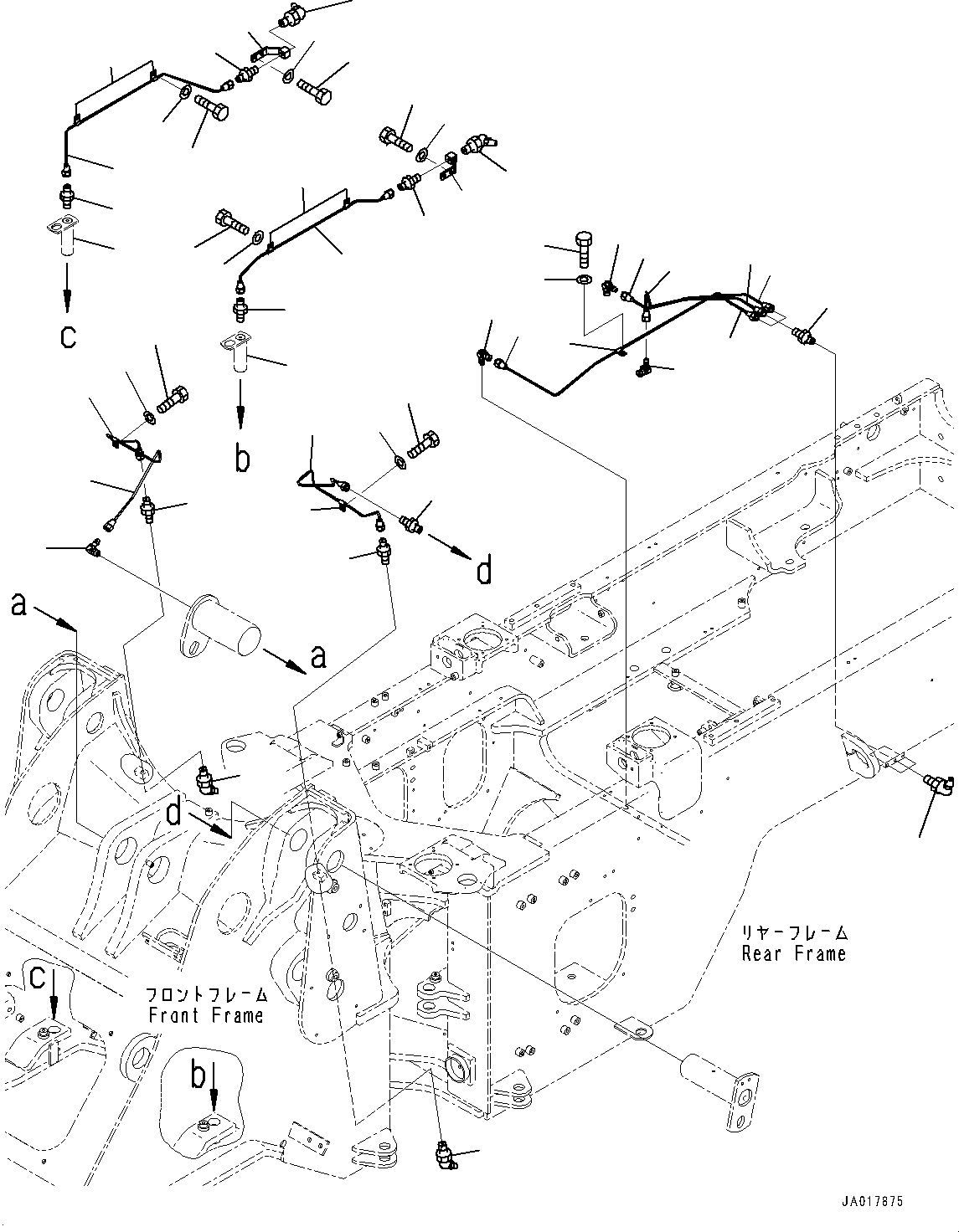 Pin(Steering Cylinder,Mounting Parts) (419-46-32260) KOMATSU