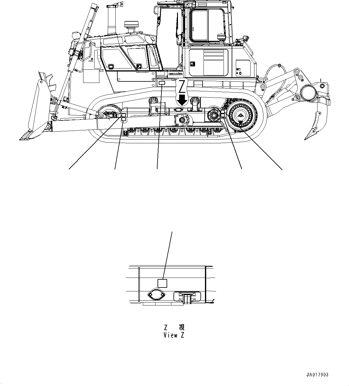 Пластина в сборе 154-98-85240 KOMATSU