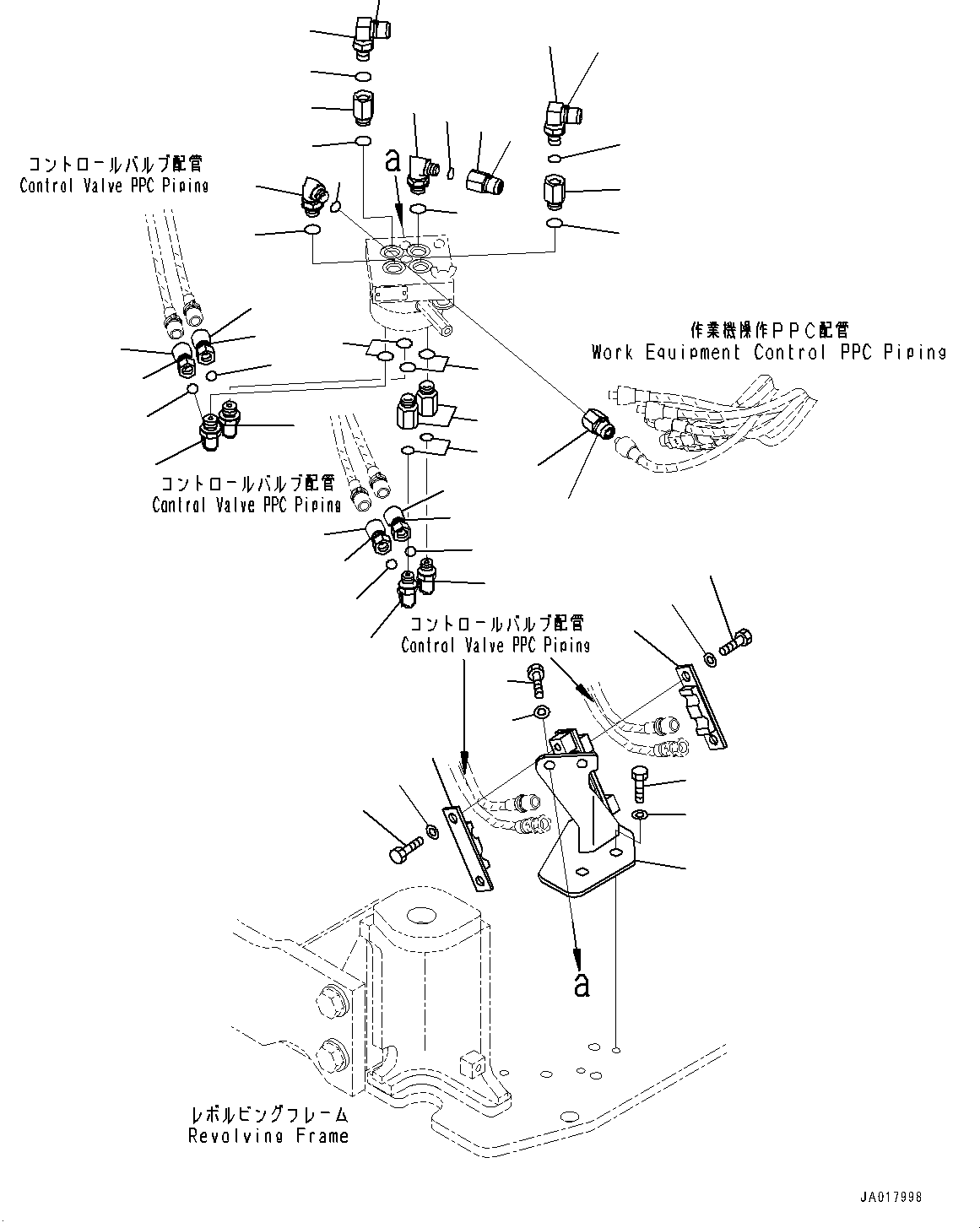 Кронштейн 22P-62-33661 KOMATSU