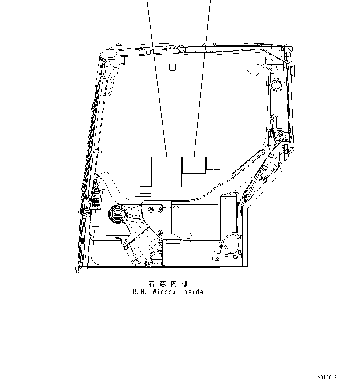 Пластина 21W-00-61220 KOMATSU