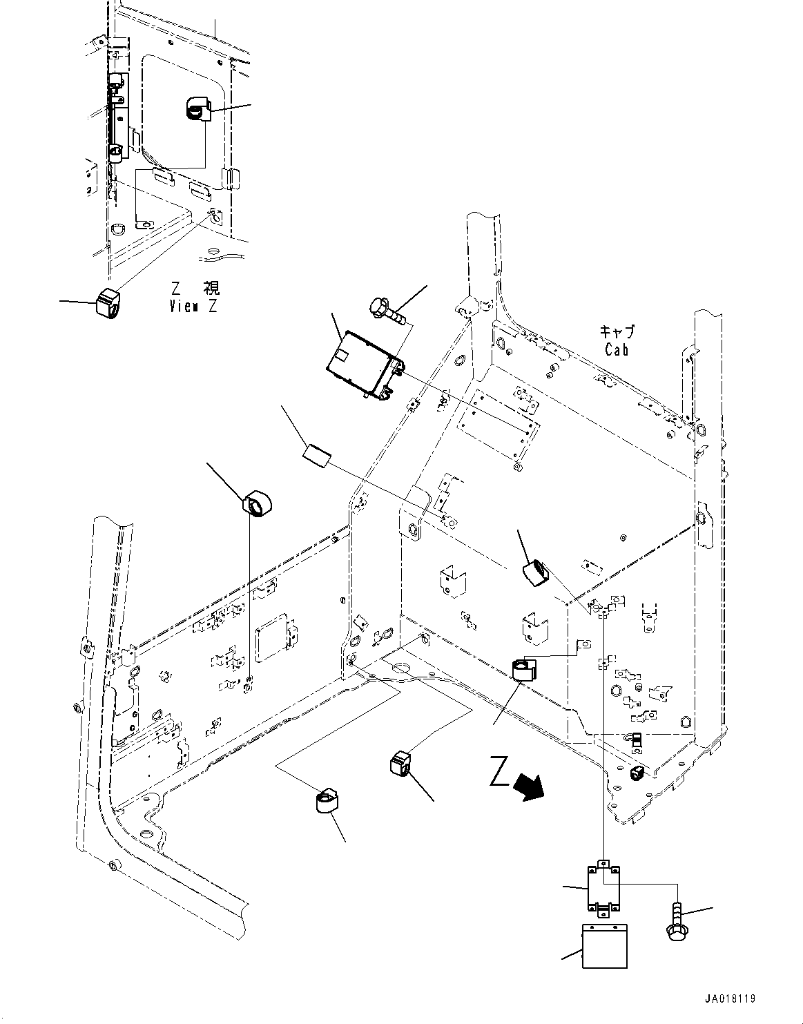 Контроллер KOMTRAX 7826-25-6001 KOMATSU