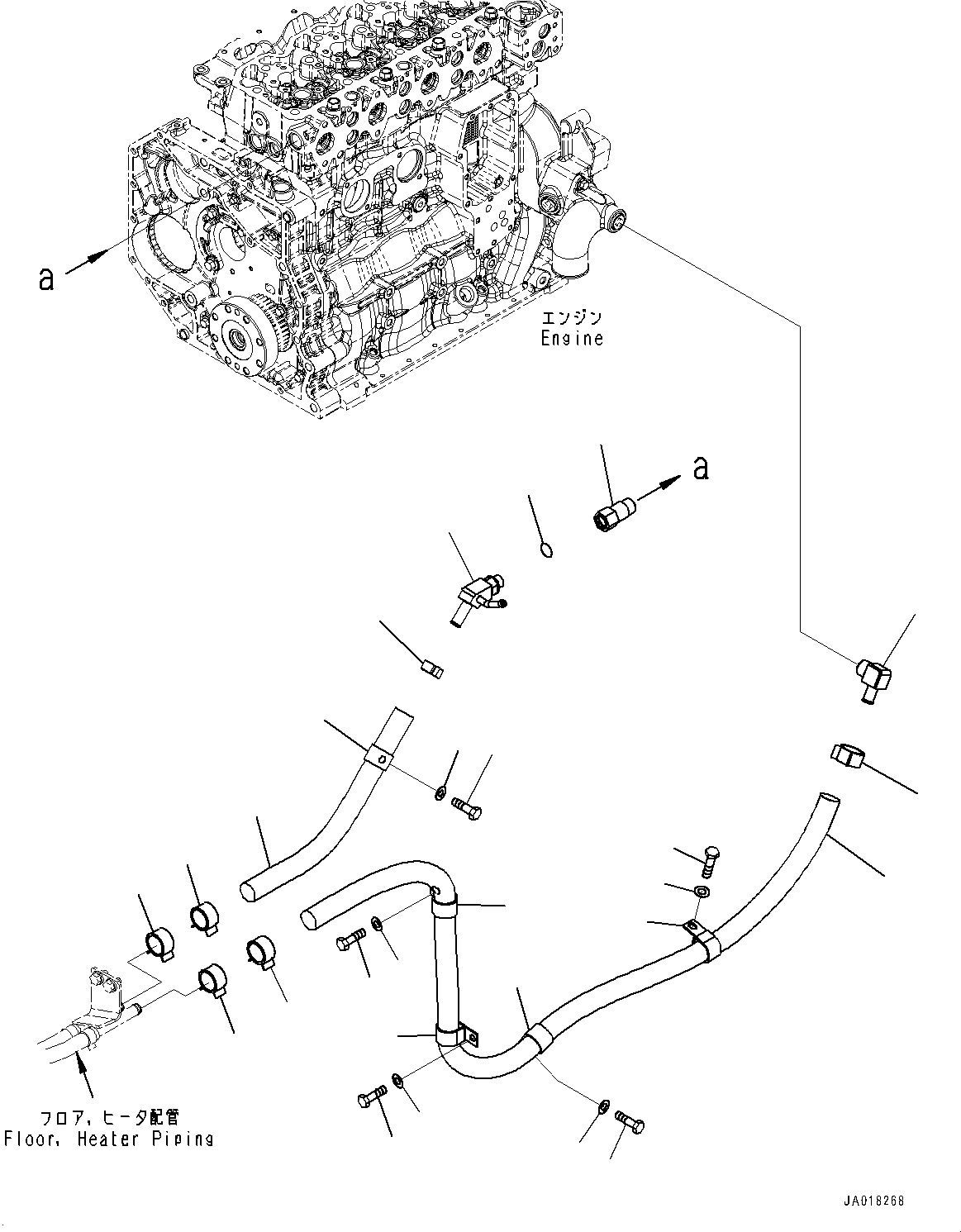 Переходник 417-07-51560 KOMATSU