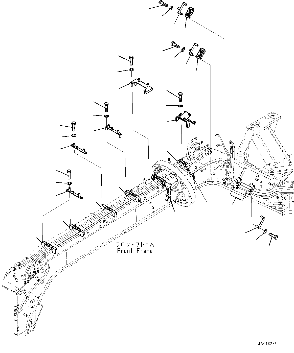 Амортизирующая подушка 234-60-86151 KOMATSU