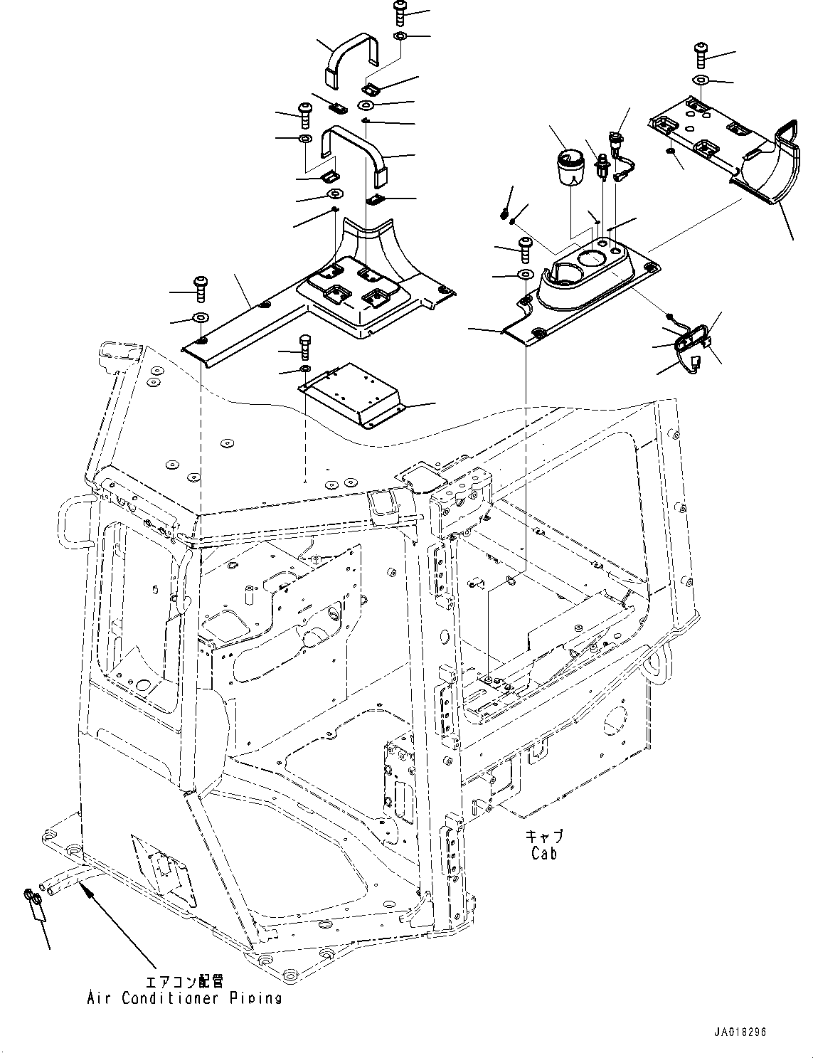 Plate, 24volt 17A-98-51131 KOMATSU