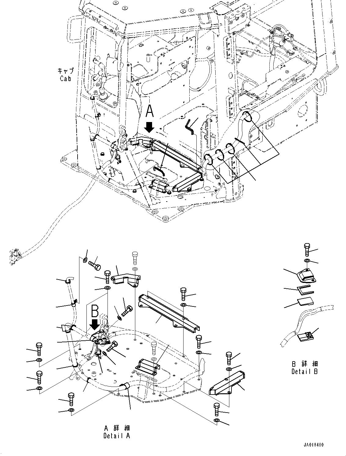 Крышка 14X-06-73171 KOMATSU