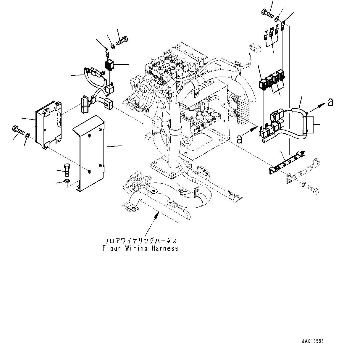 Жгут проводов 417-06-46350 KOMATSU