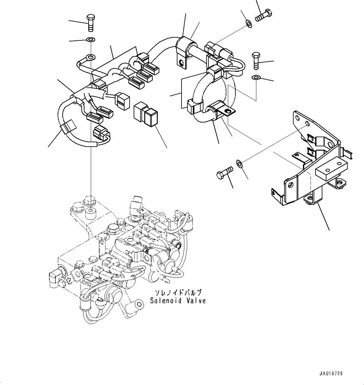 Жгут проводов 11Y-06-41341 KOMATSU