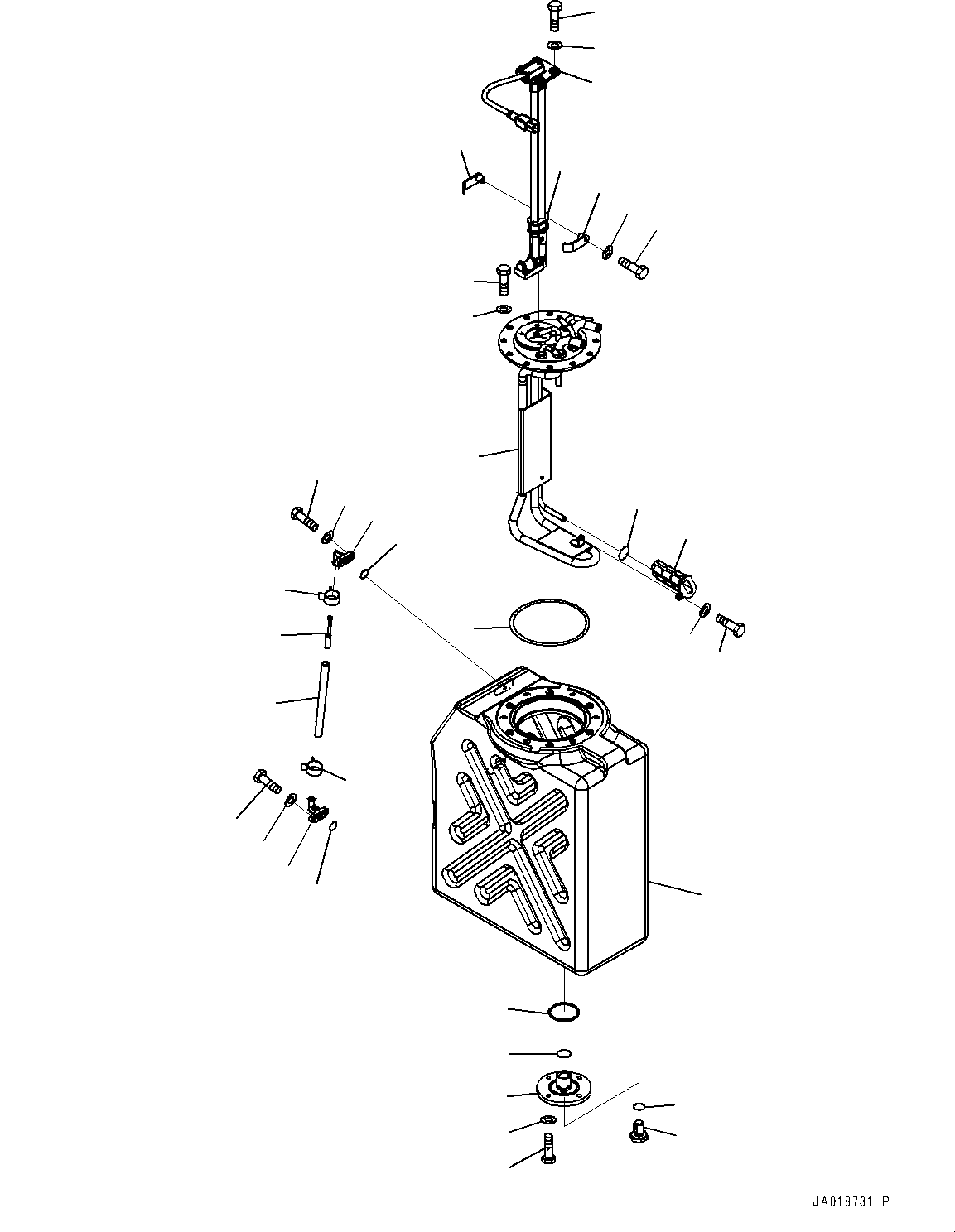 Sensor Assembly, DEF Tank 600-816-2330 KOMATSU
