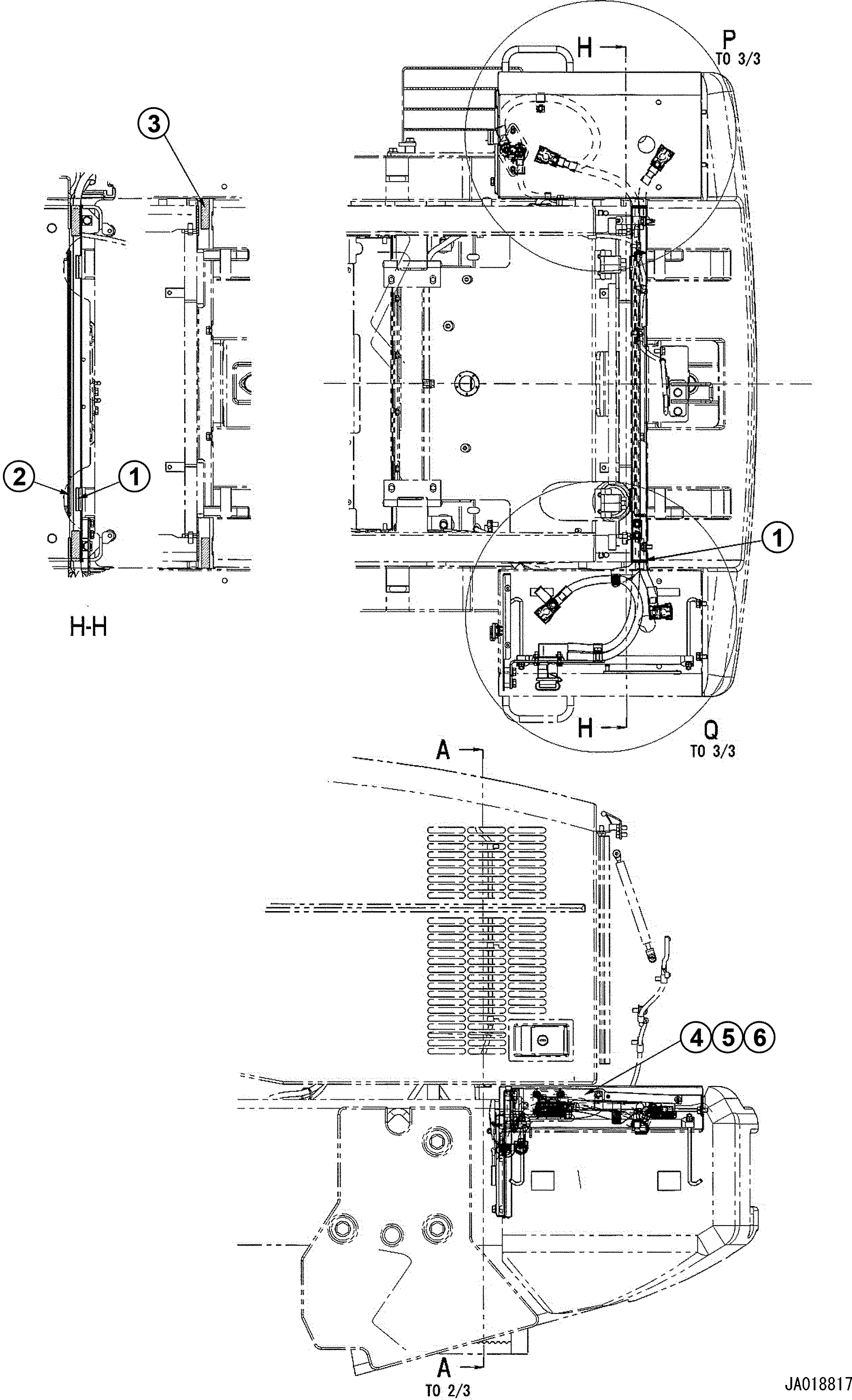 Облицовка 418-944-3540 KOMATSU