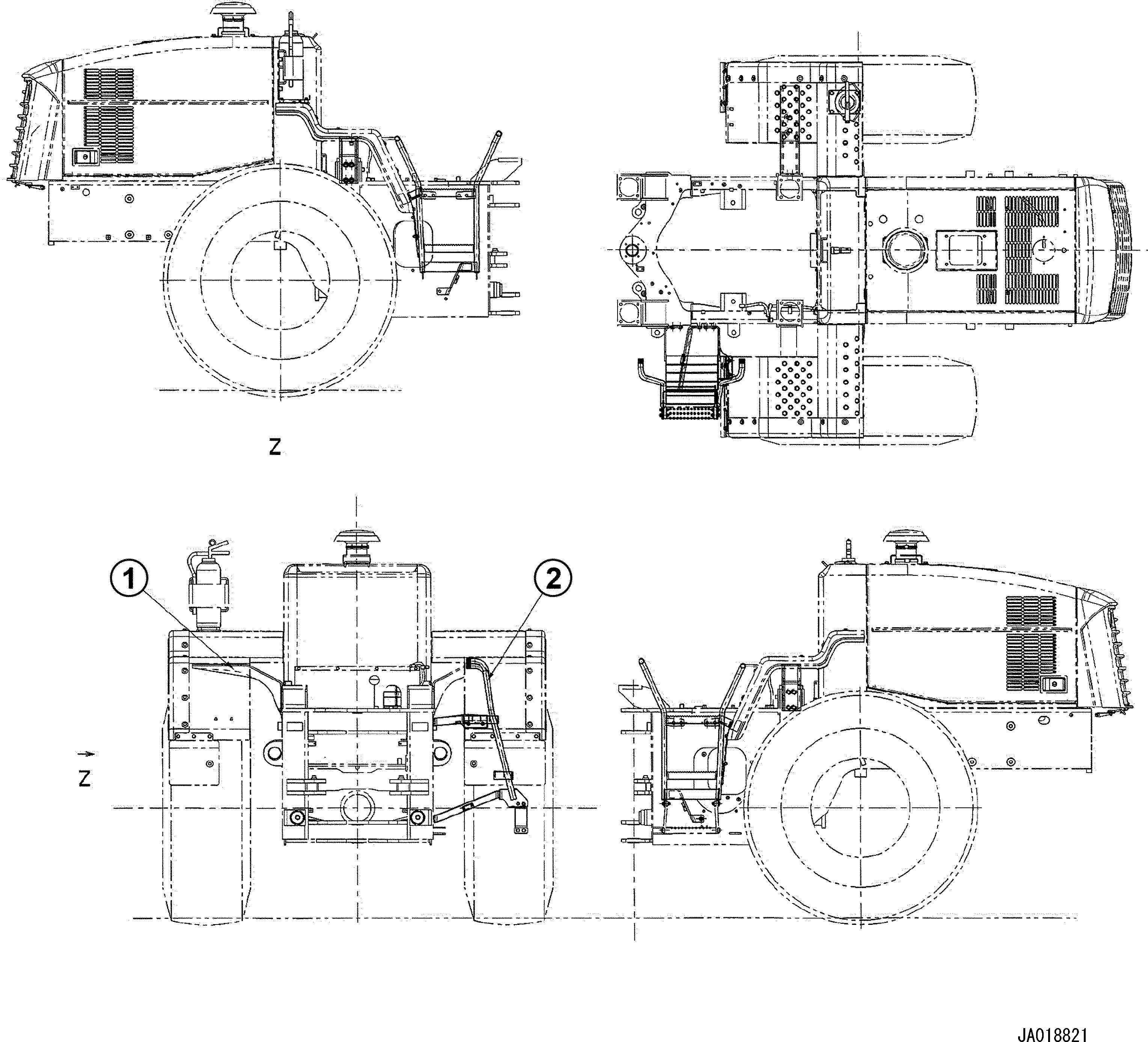 Лестница 418-54-46520 KOMATSU