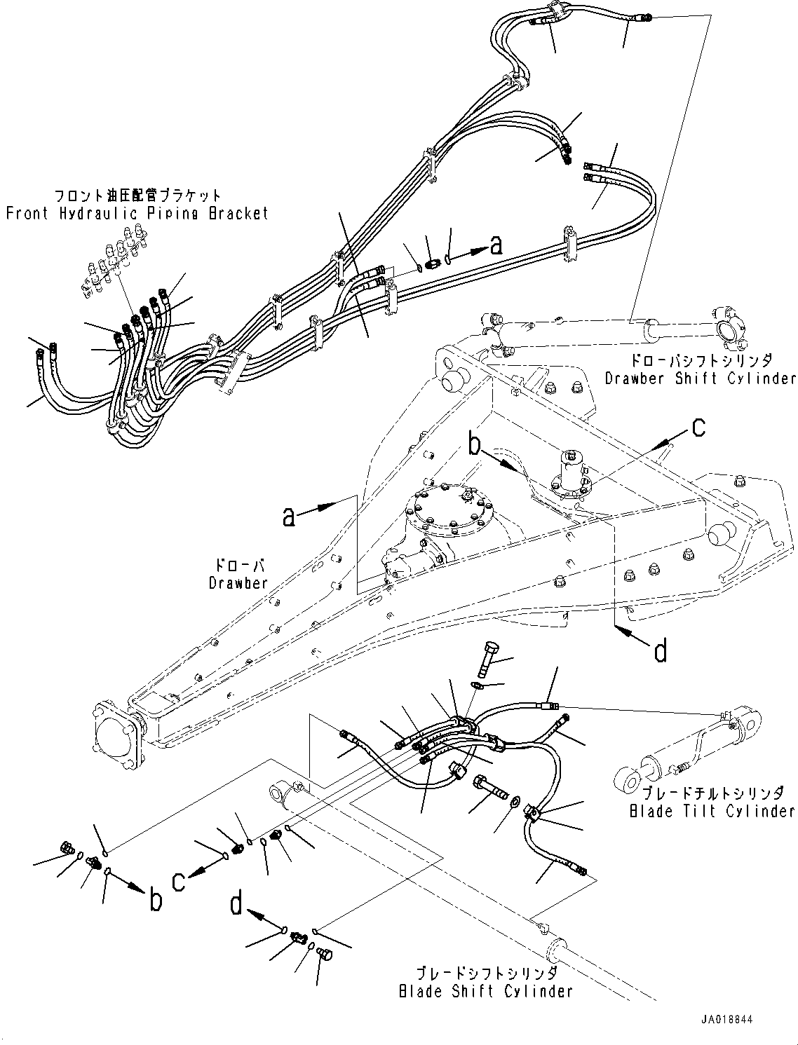 Шланг 23B-60-87110 KOMATSU