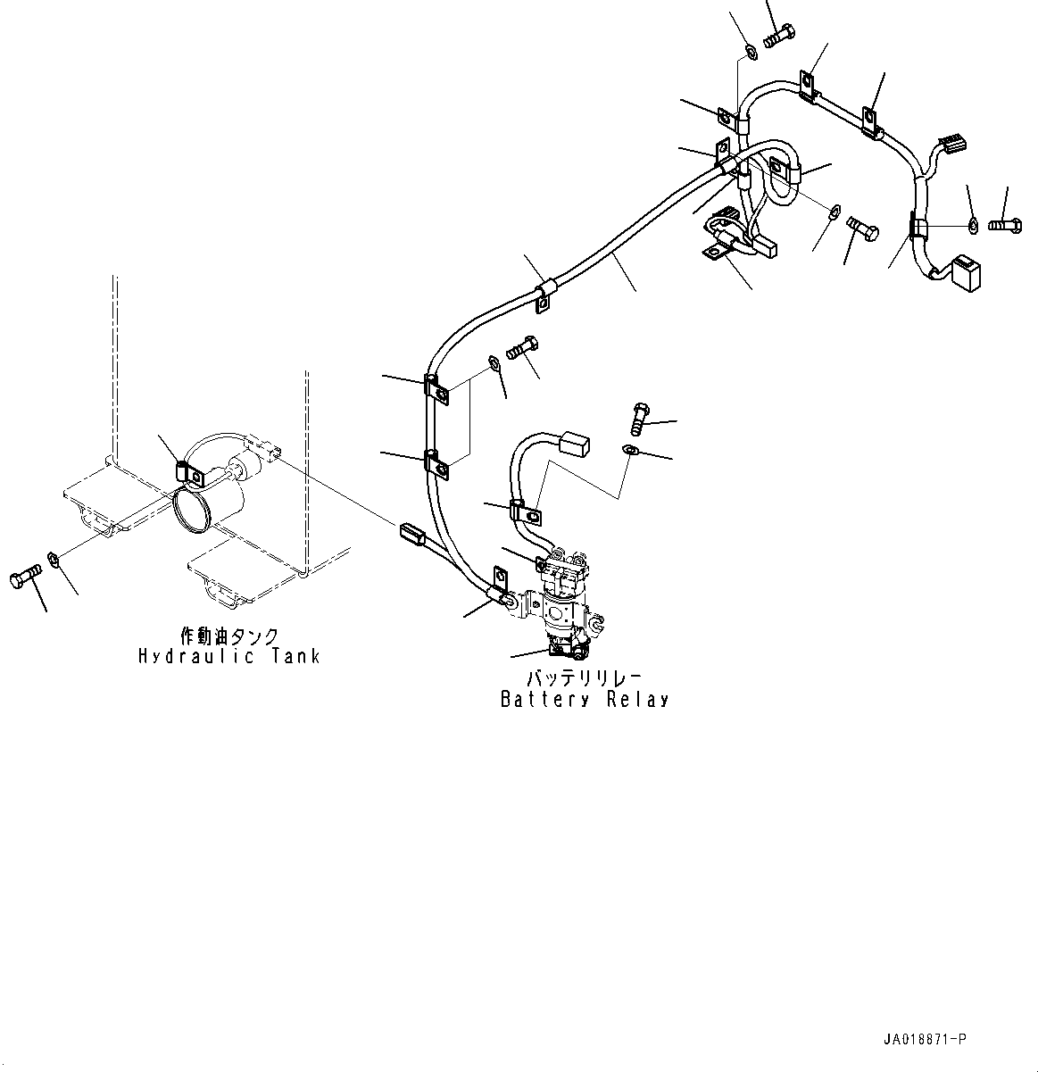 Жгут проводов 23B-06-83151 KOMATSU