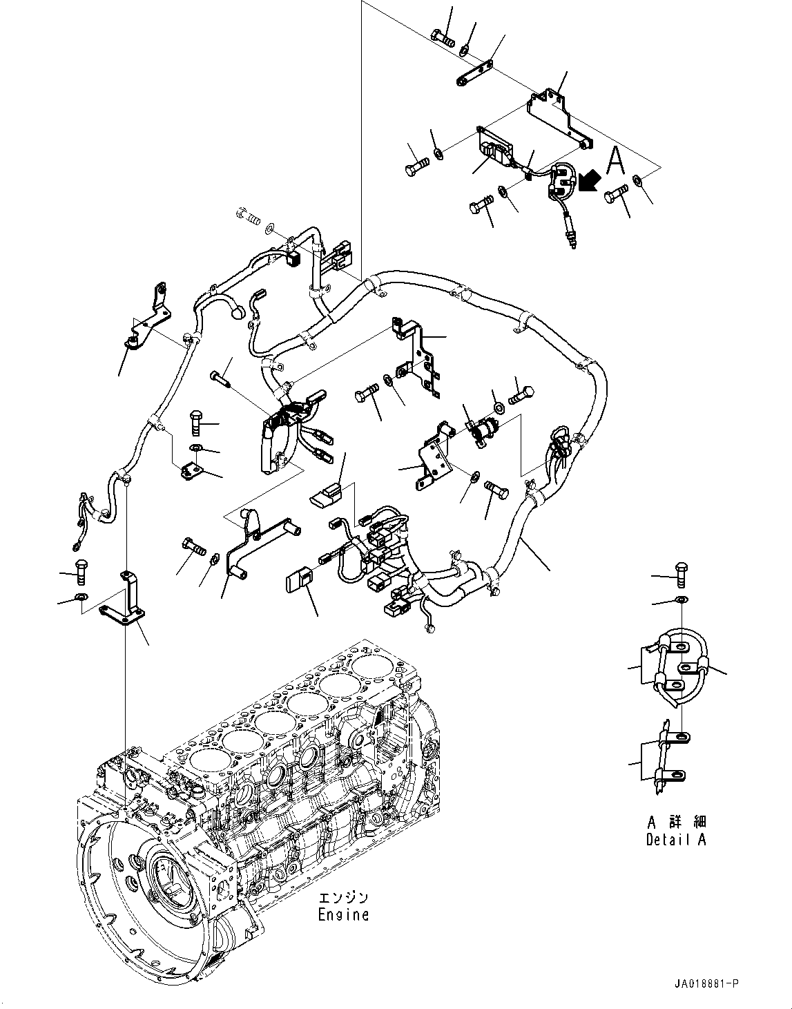 Жгут проводов 23B-06-83231 KOMATSU