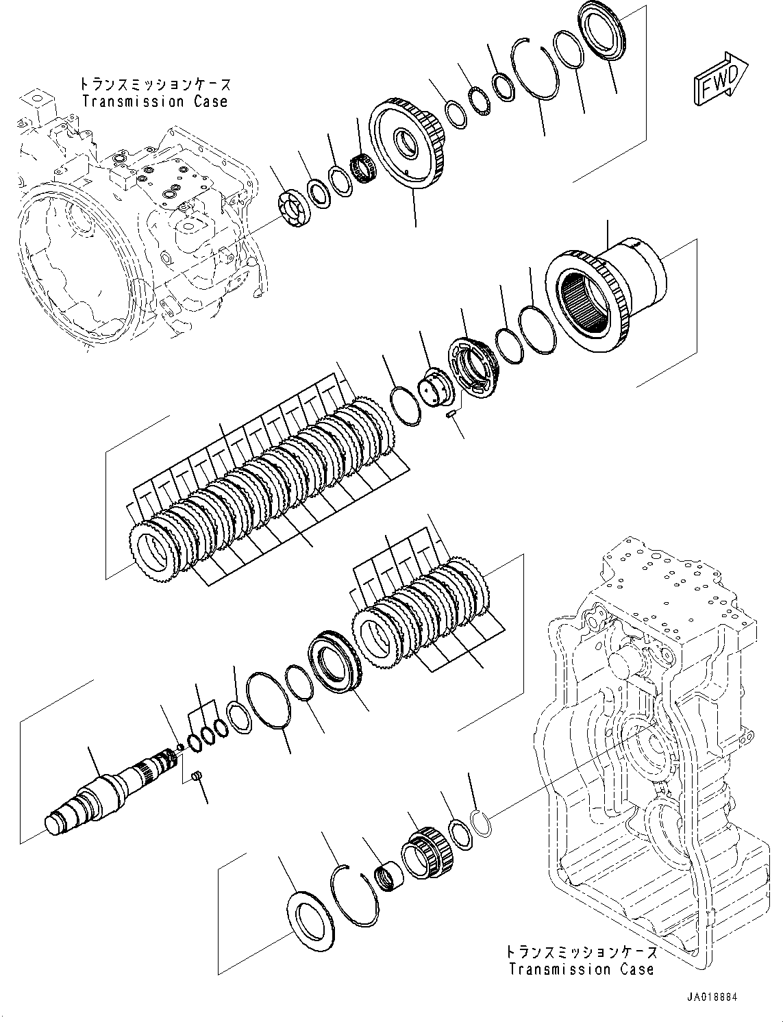 Clutch Assembly 23B-15-82020 KOMATSU