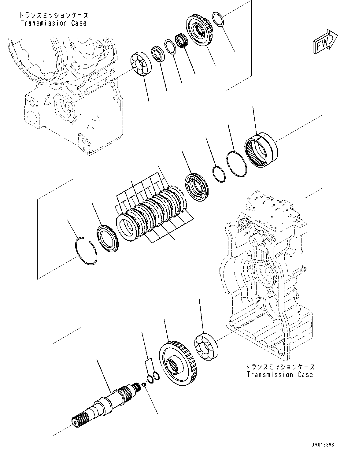 Clutch Assembly 23B-15-82040 KOMATSU