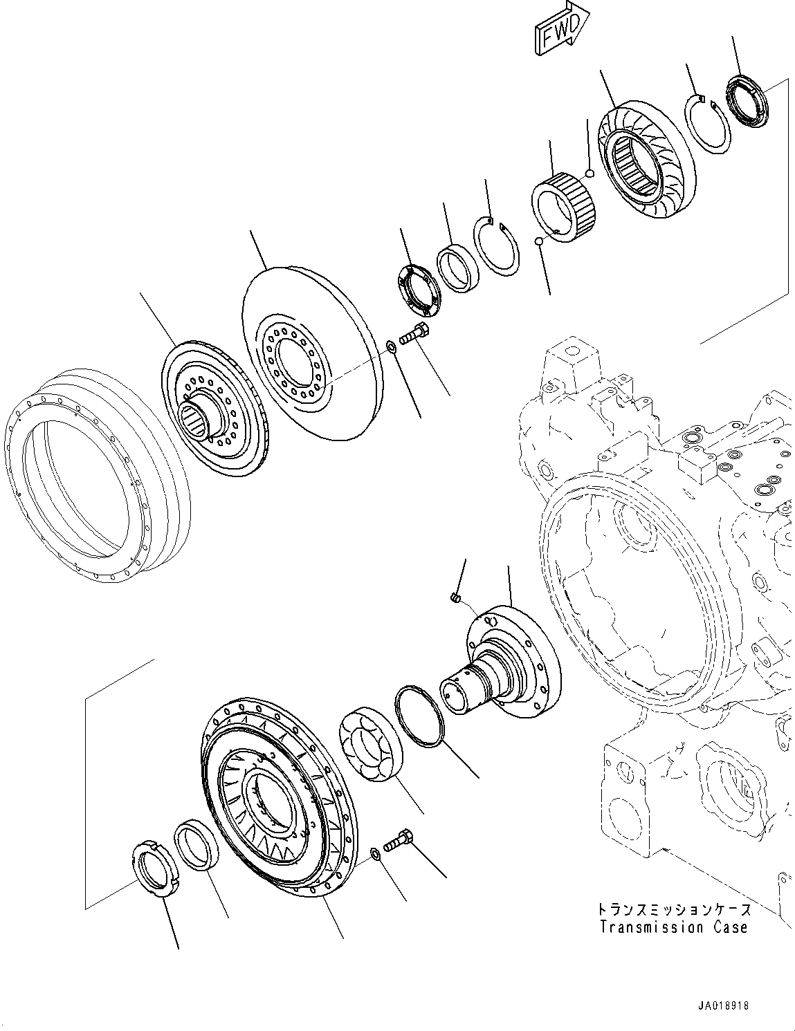 Бобышка 23B-13-71531 KOMATSU