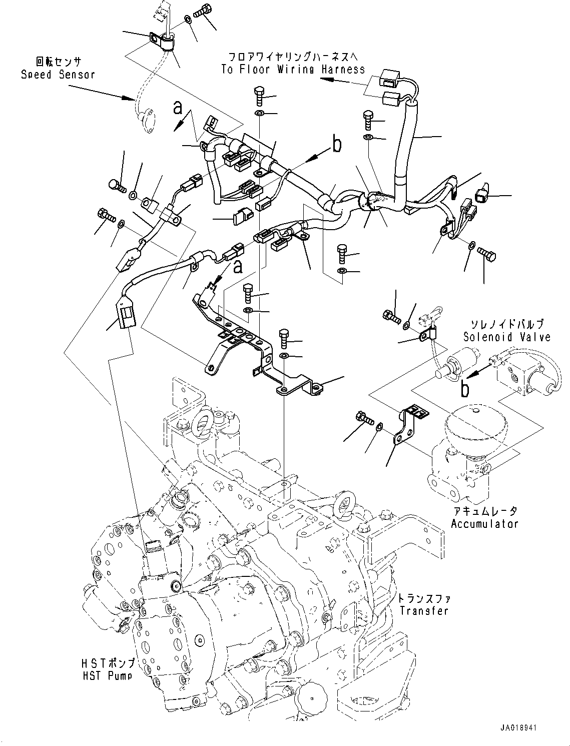 Жгут проводов 418-06-62121 KOMATSU