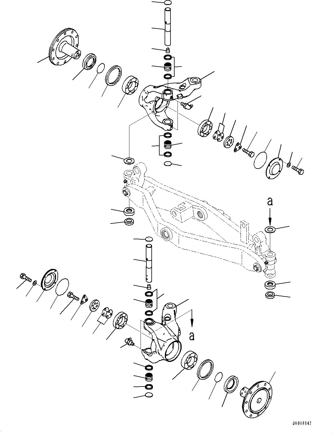Крышка 262-27-71270 KOMATSU