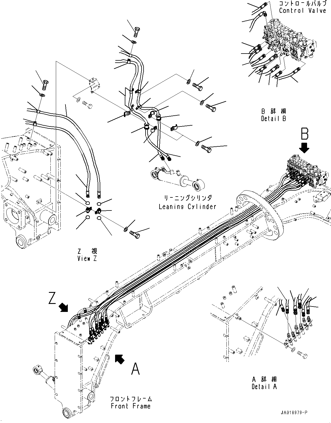 Шланг 23B-60-87251 KOMATSU