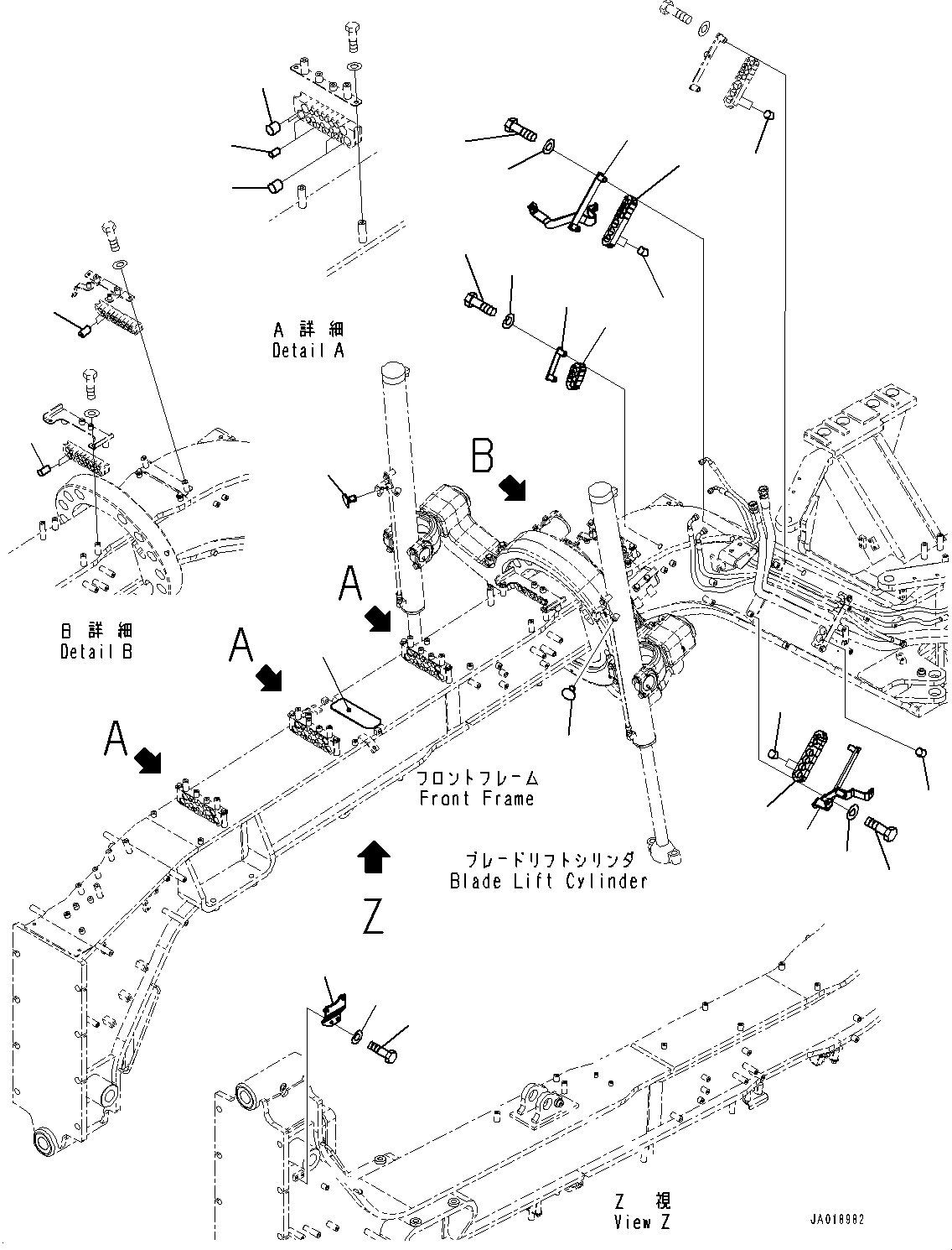 Кронштейн 23B-60-87210 KOMATSU