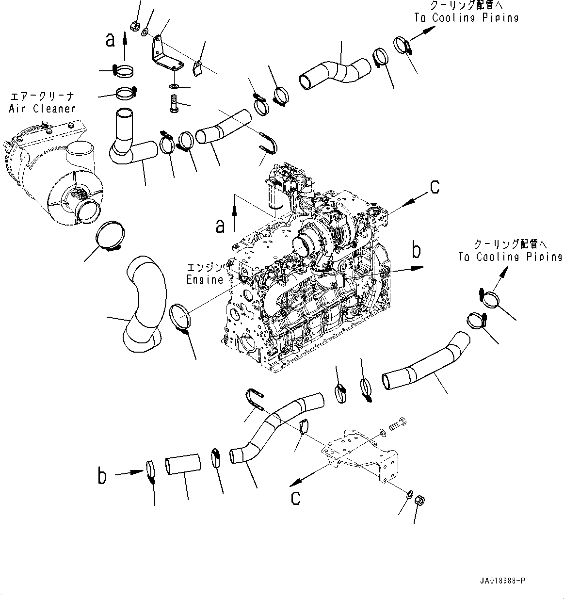 Шланг 23B-02-82151 KOMATSU