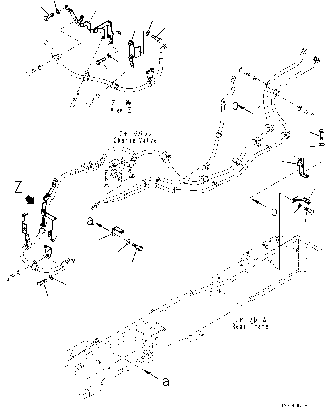 Кронштейн 23B-60-86271 KOMATSU
