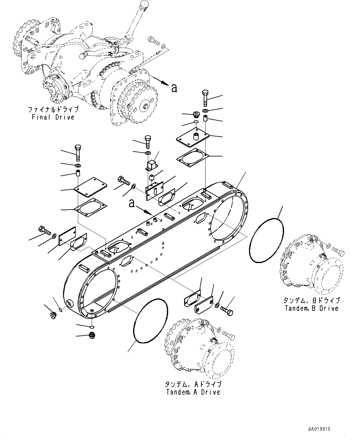 Корпус 23B-25-81611 KOMATSU