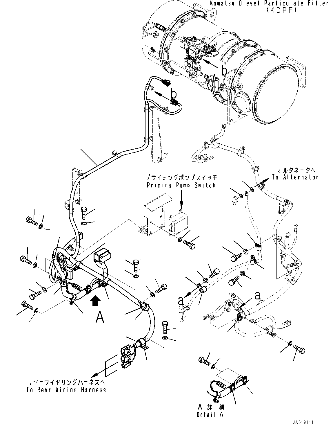 Жгут проводов 421-06-52281 KOMATSU