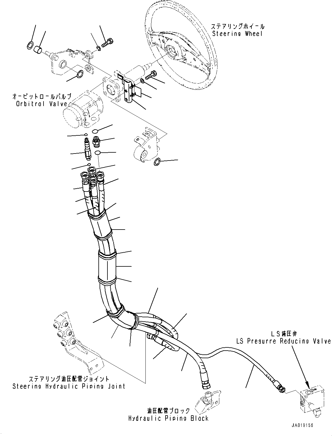Шланг 23B-40-82311 KOMATSU