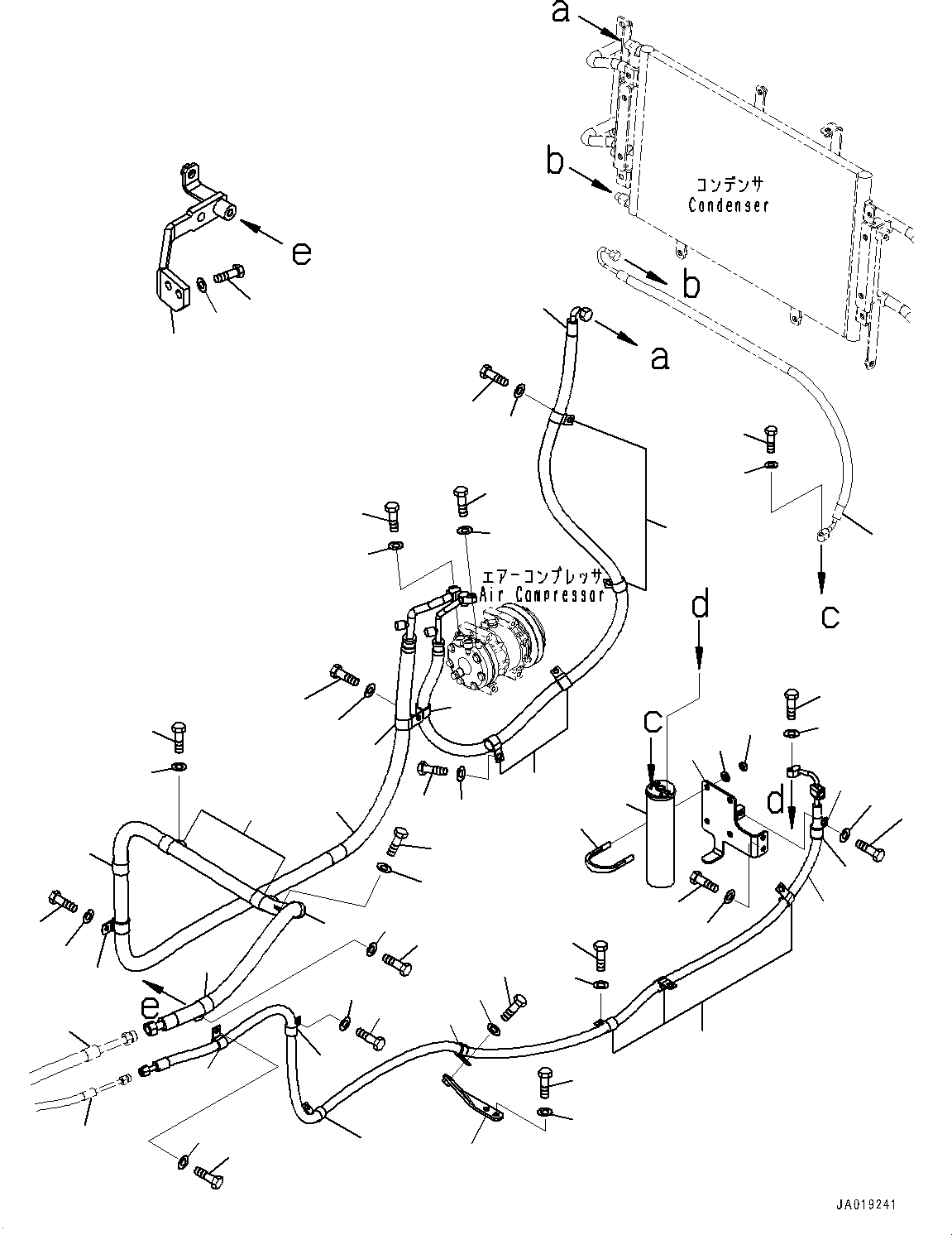 Hose(Radiator,Related Parts) (421-S62-5510) KOMATSU