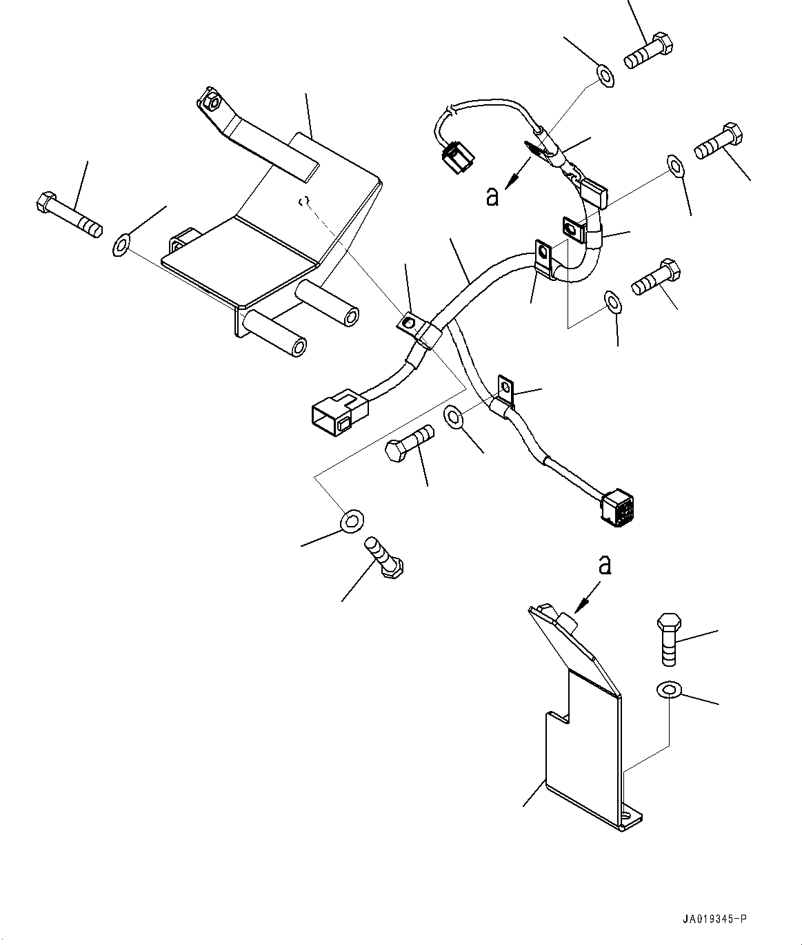 Жгут проводов 423-06-52472 KOMATSU