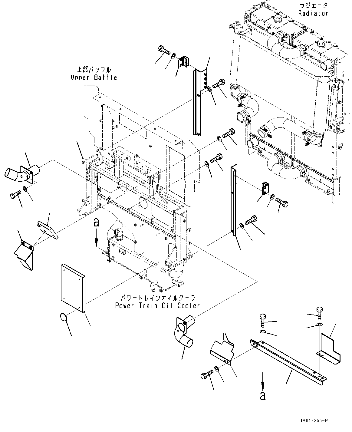 Пластина 423-54-68460 KOMATSU