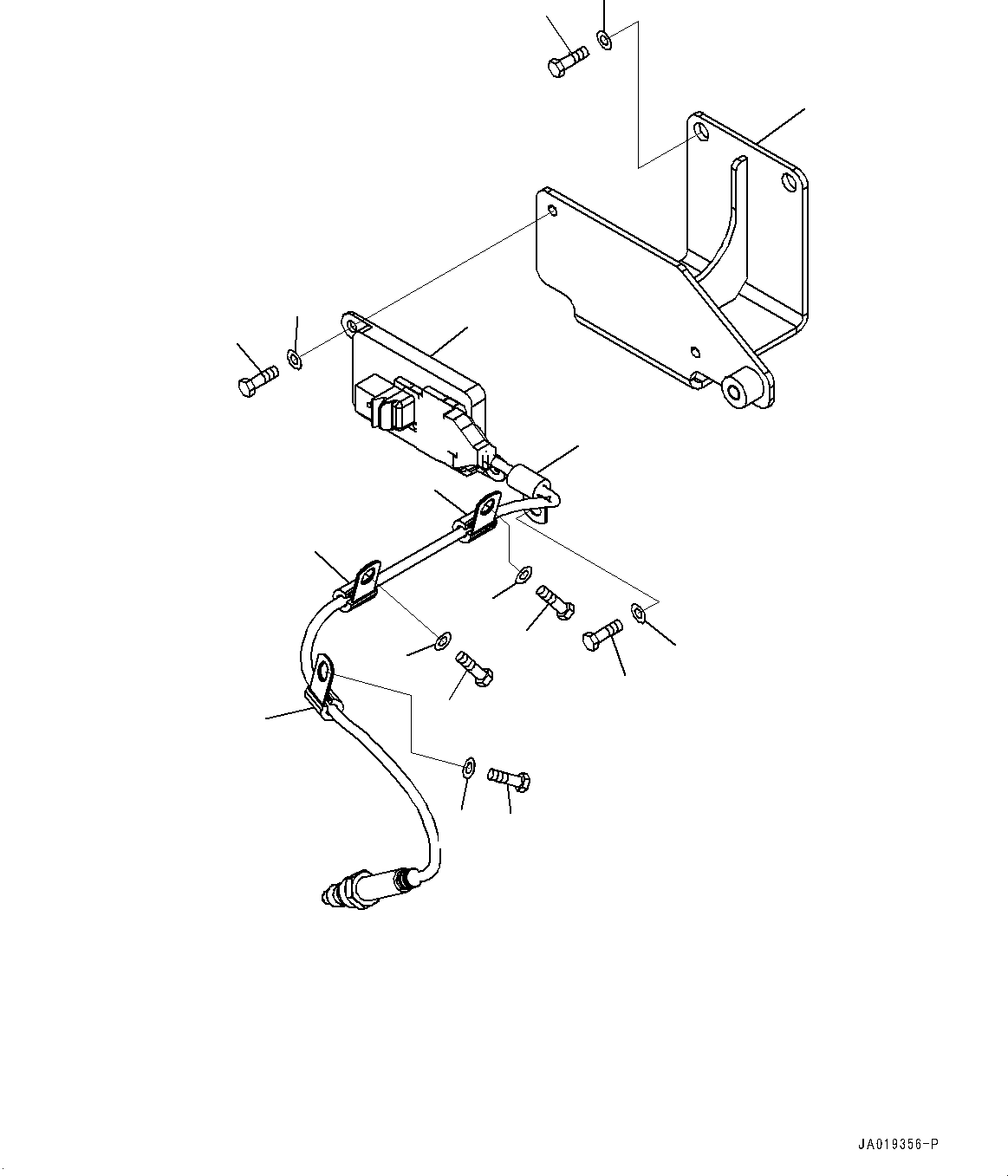 Sensor, NOX 600-816-2610 KOMATSU