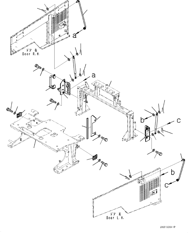 Направляющая 423-54-69871 KOMATSU